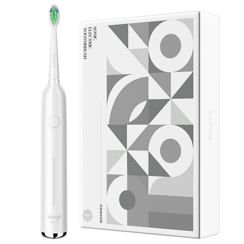 智能声波电动牙刷全自动充电式防水成人软毛震动牙刷厂家批发